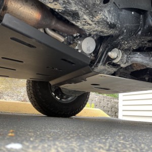 CBI rear skid fitment w/ TRD front skid