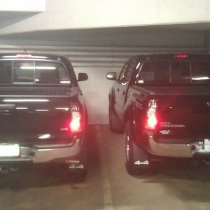 Side-by-side Tacomas