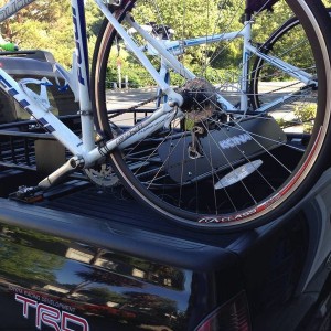 bed rack. cargo rack. Bike rack
