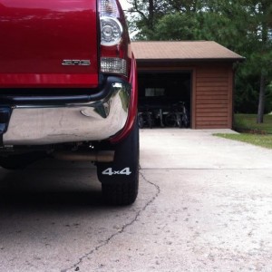 before exhaust tip