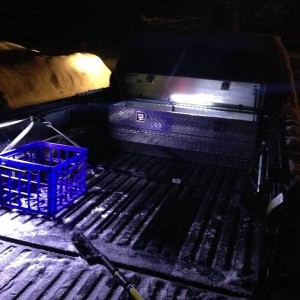 New tool box and bed lights