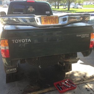 Bumper relocation mod.