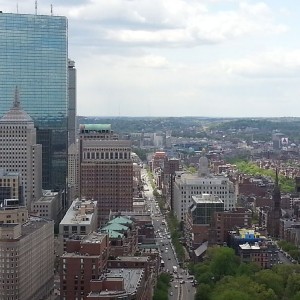 Roof view. 46 floors up