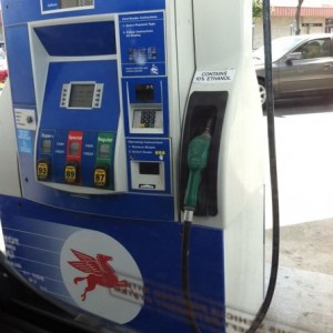 This could be how people are confusing diesel w/ regular...mobil uses green