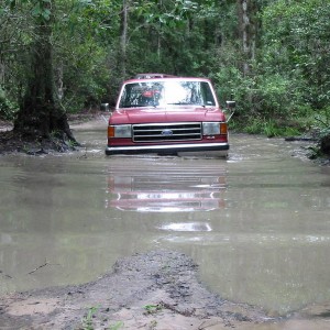 My F150 Fording (haha)