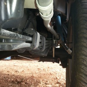 Frontside of Driver's Side Leaf Spring - Stock Leaf