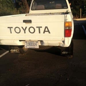 Old school Toyota with govt plates