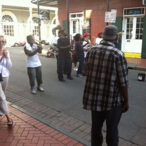 They love their jazz down here...enjoying it myself