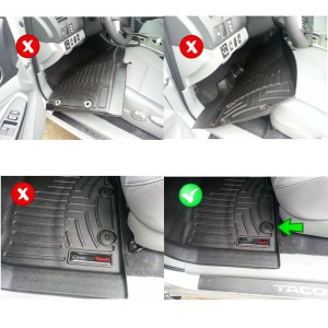 WeatherTech Correct Installation