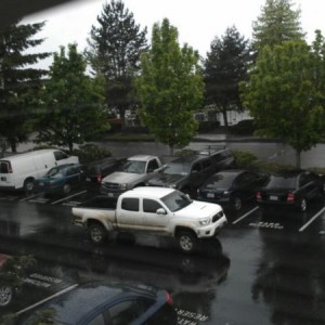 Creeper peeping my truck. GTFO with your shocker sticker and So-Cal sticker