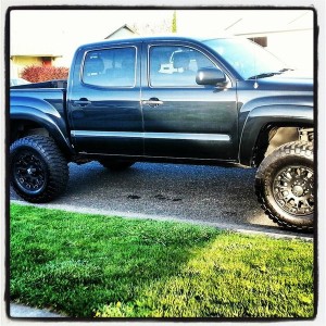 Blacked out Tacoma