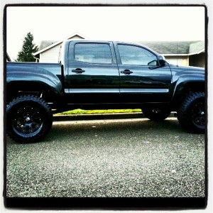 Blacked out Tacoma