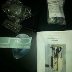 URD fuel pump kit for 1GR-FE For sale. This message was sent from a Bell mo