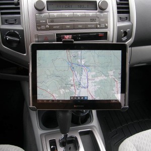 GPS Track on Topo Map