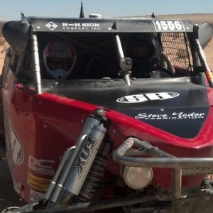 Jasmine in the navigator seat getting ready for a +100mph run..