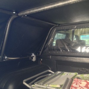 Topper inside