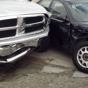 Dad wrecked his ram 5/27/13