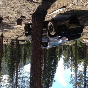 took the truck to the sierras