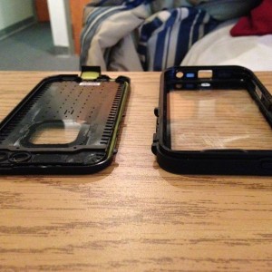 Tested my new iPhone 5 Lifeproof case for any water leaks. None! :D and I r