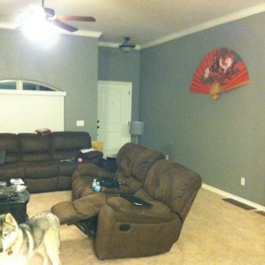 Living room repaint