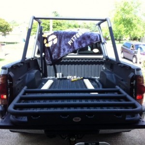 body armor sports rack basket