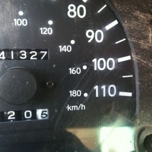 Getting awesome mpg going back from Moab