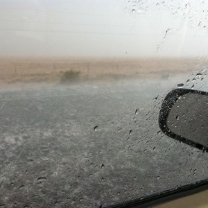 Ran into a bit if rain. :eek: