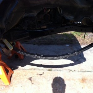 Leaf spring sas