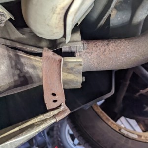 Finally found the source of the rattle on my wife's Subaru.. a sheared piece of metal inside the heat shield