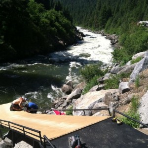 White water competition