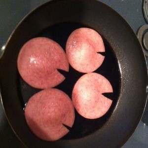 Pork Roll for dinner.