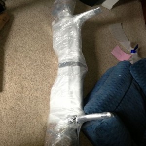 Andrew's bumper is ready to ship. Free fleece blanket included.