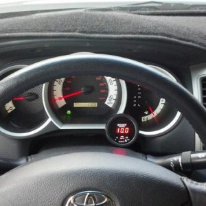 PLX boost gauge