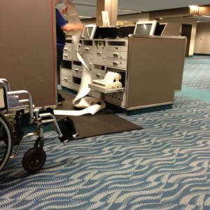 With all the technology, you would think the airport would update there cra