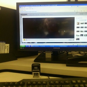 Working hard