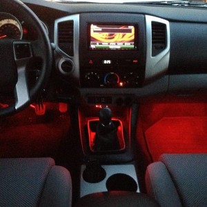 Red LED interior Lighting