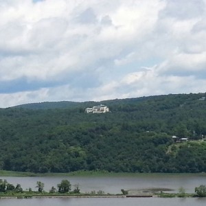 Might be hard to see but ~40000 sq ft mansion near West Point NY