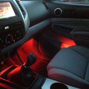 Red LED Interior Lighting