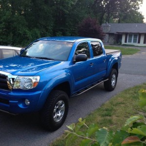 Speedway Blue Double Cab Short Bed
