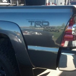 TRD Off road sticker