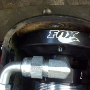 Can't get the top hat seated because the resi coupler is hitting the U