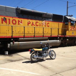 Took the ole girl out to the Boone and Scenic Valley Railroad museum.