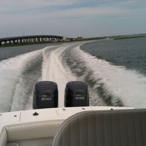 A little Sunday funday on the boat.