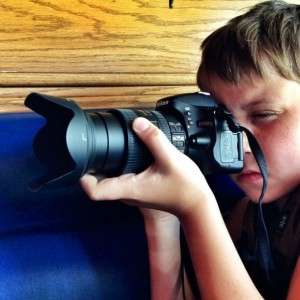 Little brother is getting good with his photography skills.