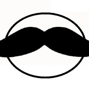 mustache toyota emblem