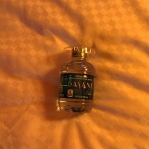 Thought a dollar for a water was to good to be true. It was. Wtf is this th