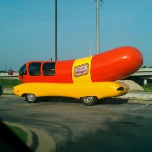 Weinermobile is in town.