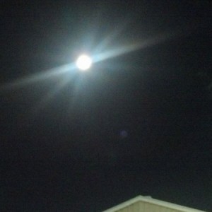 Bright moon tonight!!