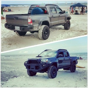 first time in the sand