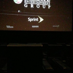 Love an empty theater!